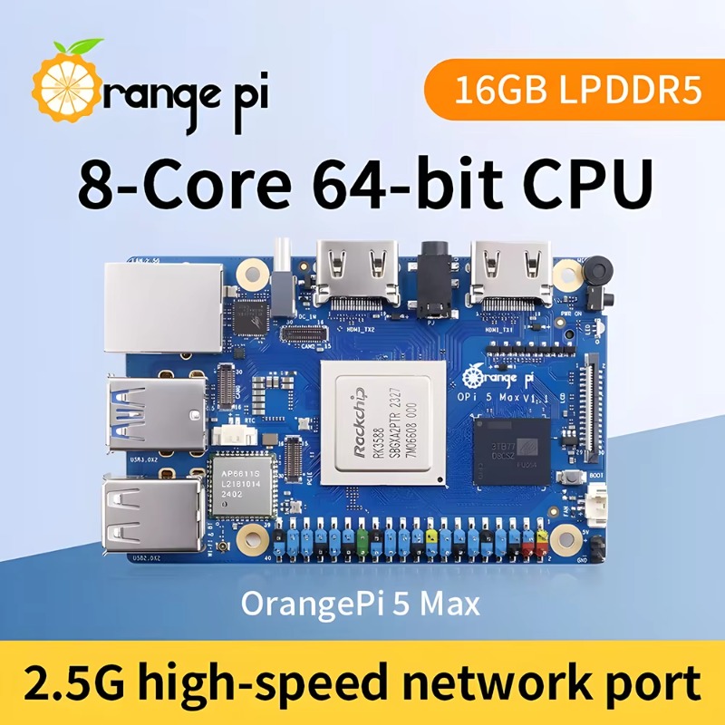 【ขายดี】OEM Orange Pi 5 MAX 16G - Orange Pi 5 Max Rk3588 บทวิจารณ์และราคา