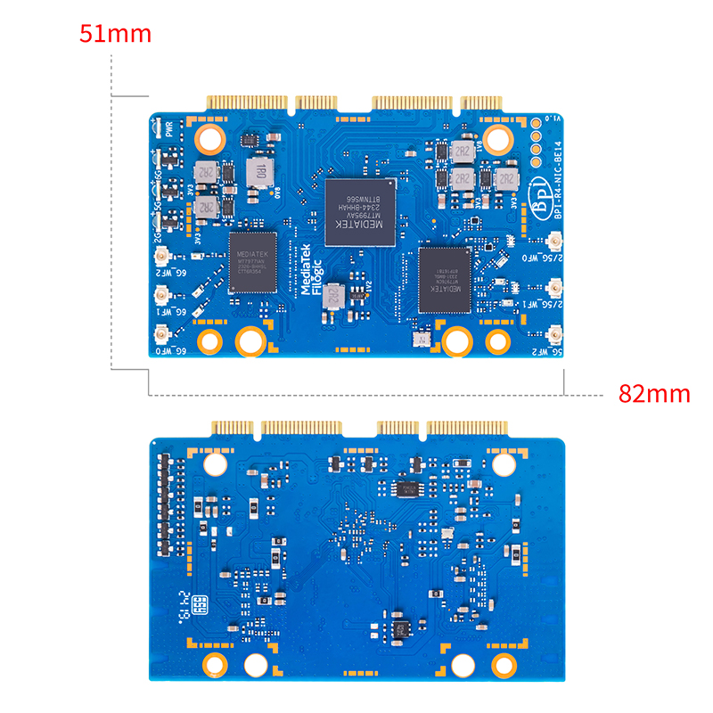 โมดูล WiFi 7 Banana Pi BPI-R4- - Bananapi Bpi R4 Wifi 7 บทวิจารณ์และราคา